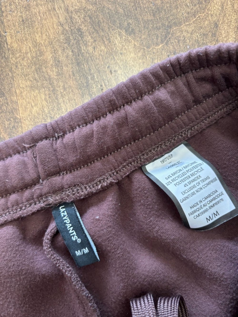 Lazypants Brown Joggers Size M NWOT | Ultra-Soft Cozy Lounge Sweatpants - Picture 9 of 13
